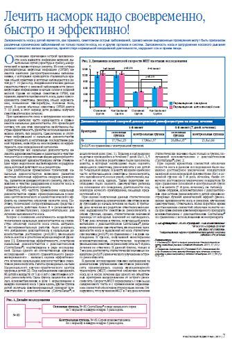 Лечить насморк надо своевременно, быстро и эффективно!