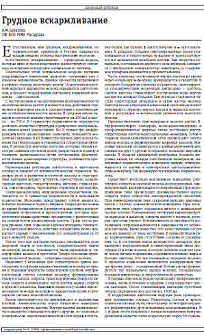 Грудное вскармливание