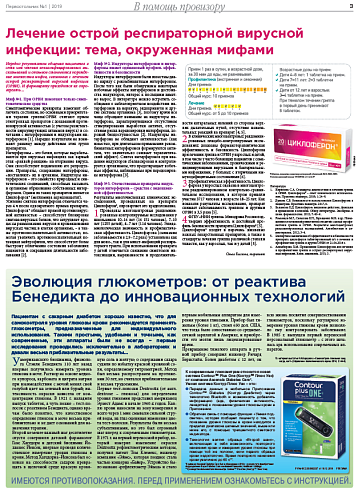 Лечение острой респираторной вирусной  инфекции: тема, окруженная мифами