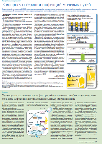 К вопросу о терапии инфекций мочевых путей