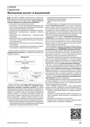 Вниманию коллег и пациентов!