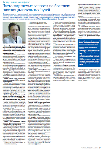 Часто задаваемые вопросы по болезням нижних дыхательных путей