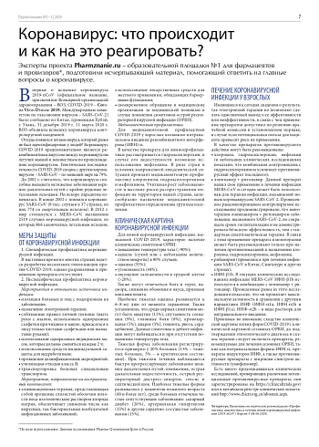 Коронавирус: что происходит и как на это реагировать