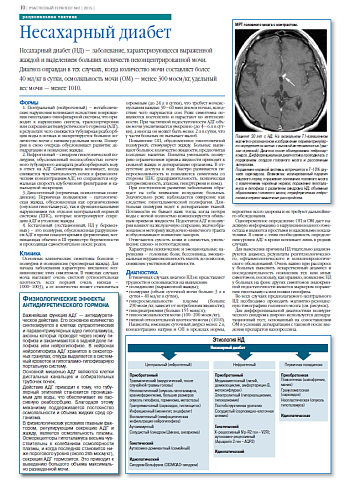Несахарный диабет