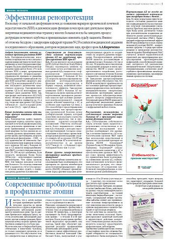 Эффективная ренопротекция. 