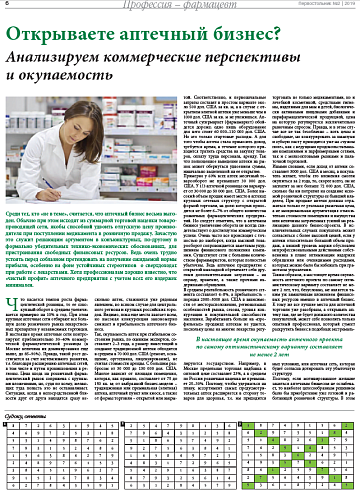 Открываете аптечный бизнес? Анализируем коммерческие перспективы  и окупаемость