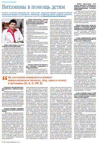 Витамины в помощь детям
