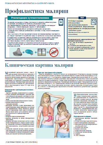 Профилактика малярии