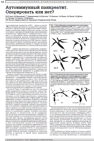 Аутоиммунный панкреатит. Оперировать или нет?
