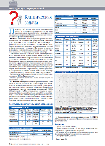 Клиническая задача