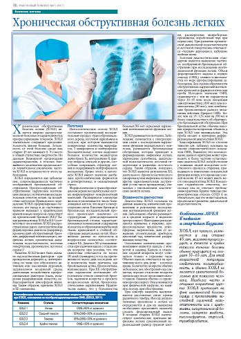 Хроническая обструктивная болезнь