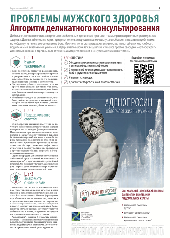 Проблемы мужского здоровья: алгоритм деликатного консультирования