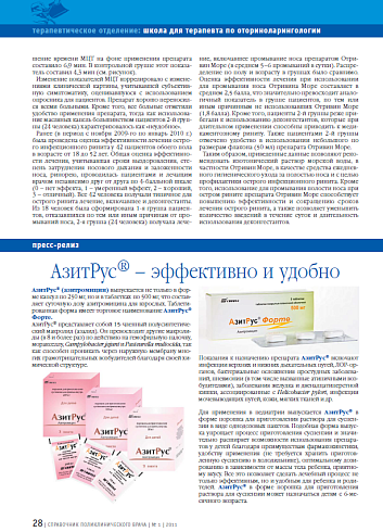 АзитРус® – эффективно и удобно